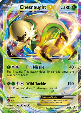 Chesnaught EX XY18/211 - Promo - Holofoil
