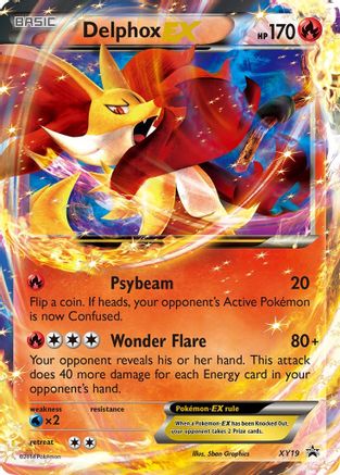 Delphox EX XY19/211 - Promo - Holofoil