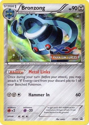 Bronzong XY21 - Promo - Holofoil
