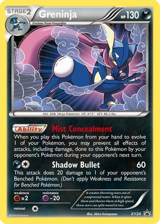 Greninja XY24/211 - Promo - Holofoil