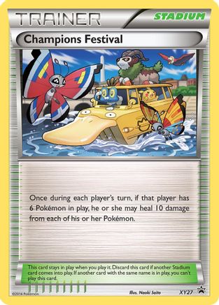 Champions Festival XY27/211 - Promo - Holofoil