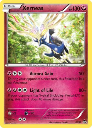Xerneas XY31/211 - Promo - Holofoil