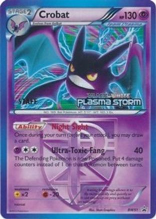 Crobat BW51 - Promo - Holofoil
