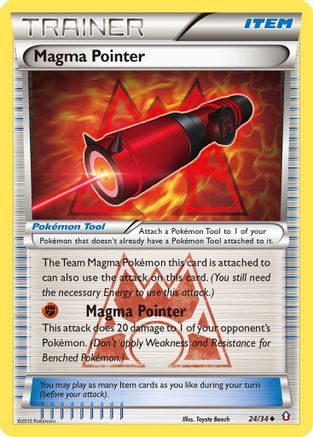 Magma Pointer 024/34/34 - Uncommon