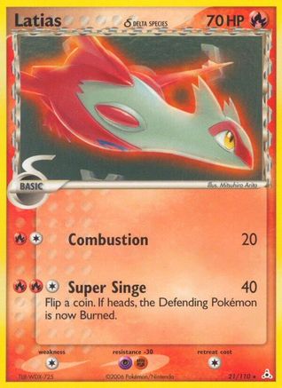 Latias 021/110 - Holo Rare - Holofoil