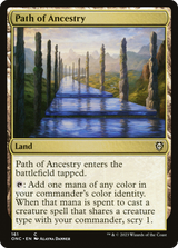 Path of Ancestry [Phyrexia: All Will Be One Commander]