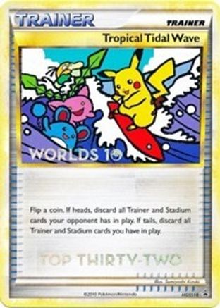 Tropical Tidal Wave HGSS18 - Promo