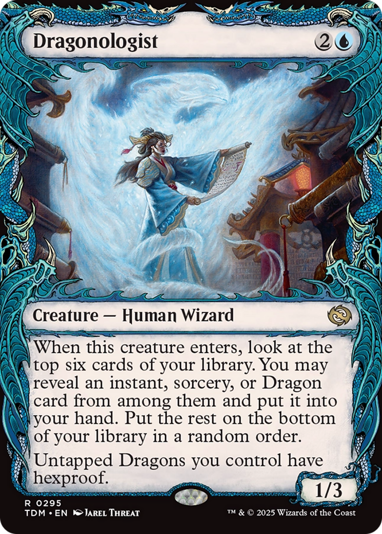 Dragonologist (Showcase) (TDM-295) - Tarkir: Dragonstorm
