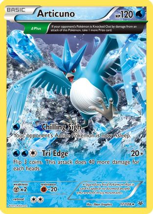 Articuno (17 Delta) 017/108/108 - Rare