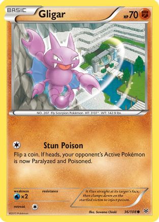 Gligar 036/108/108 - Common