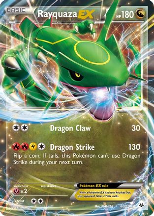 Rayquaza EX (60) 060/108/108 - Ultra Rare - Holofoil