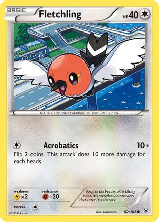 Fletchling 082/108/108 - Common