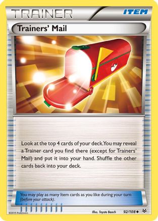 Trainers' Mail 092/108/108 - Uncommon