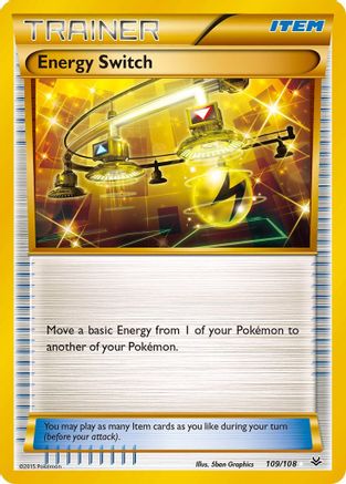 Energy Switch 109/108/108 - Secret Rare - Holofoil