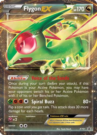 Flygon EX XY61/211 - Promo - Holofoil