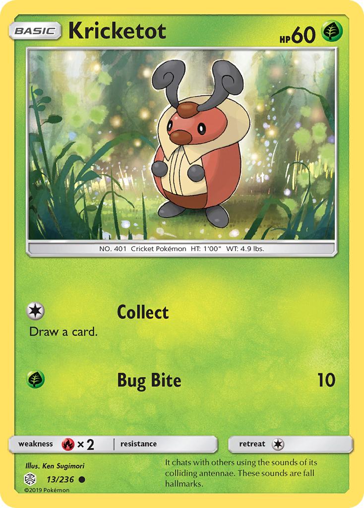 Kricketot (13/236) [Sun & Moon: Cosmic Eclipse]