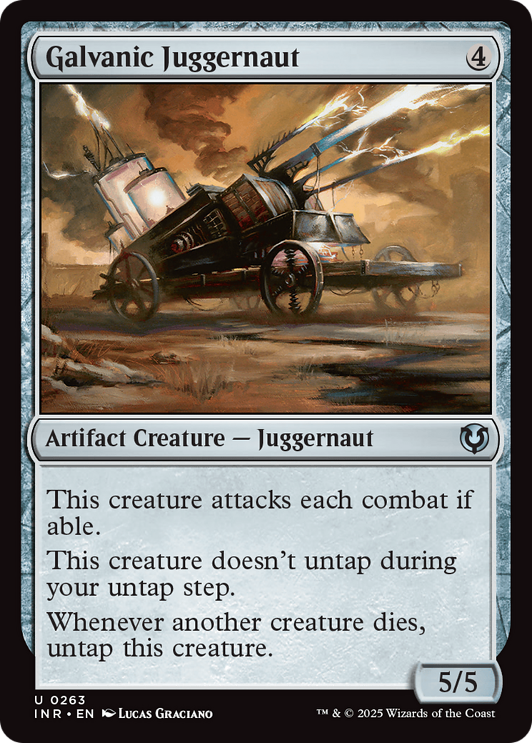 Galvanic Juggernaut (-263) - Innistrad Remastered Foil