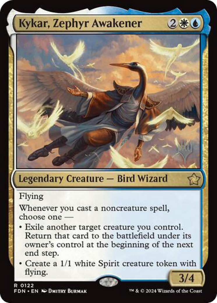 Kykar, Zephyr Awakener (PPDFT-122) - Promo Pack: Aetherdrift