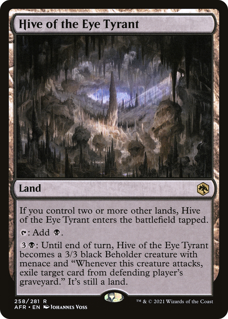 Hive of the Eye Tyrant [Dungeons & Dragons: Adventures in the Forgotten Realms]