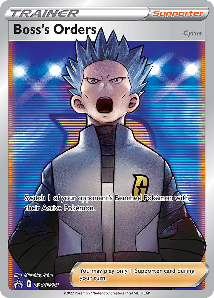Boss's Orders SWSH251/307 - Promo - Holofoil