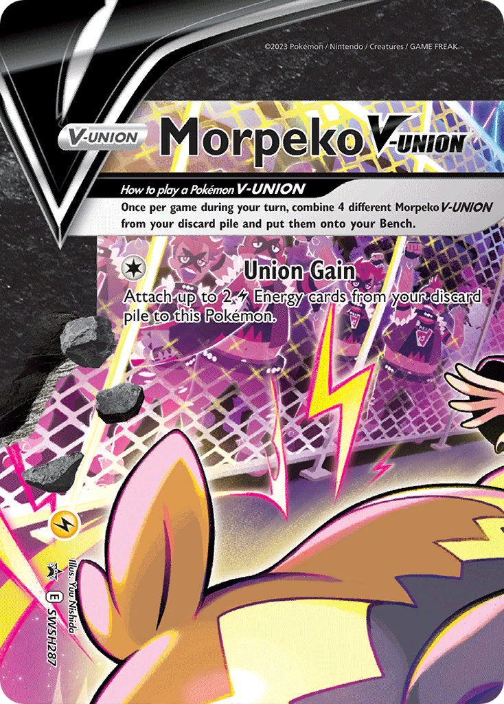 Morpeko V-UNION SWSH287/307 - Promo - Holofoil