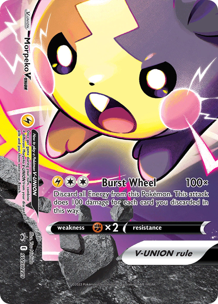Morpeko V-UNION SWSH289/307 - Promo - Holofoil