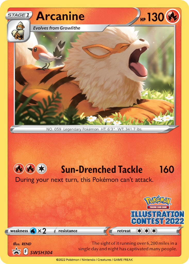 Arcanine SWSH304/307 - Promo