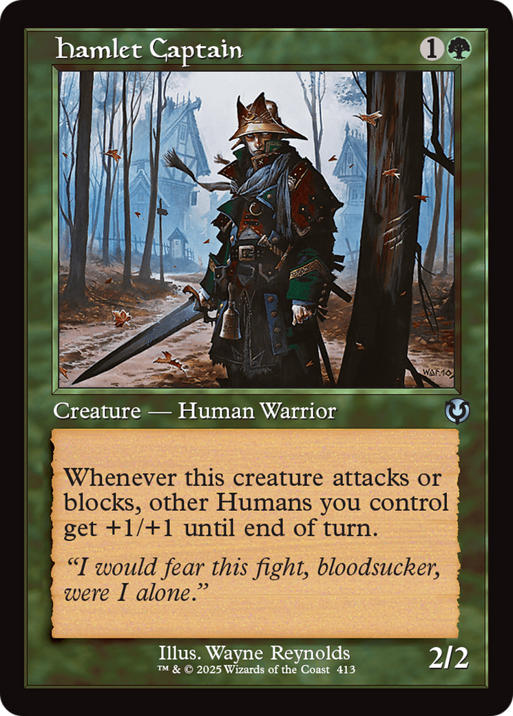 Hamlet Captain (Retro Frame) (-413) - Innistrad Remastered