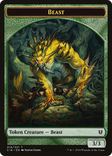 Beast // Ogre Double-Sided Token [Commander 2016 Tokens]
