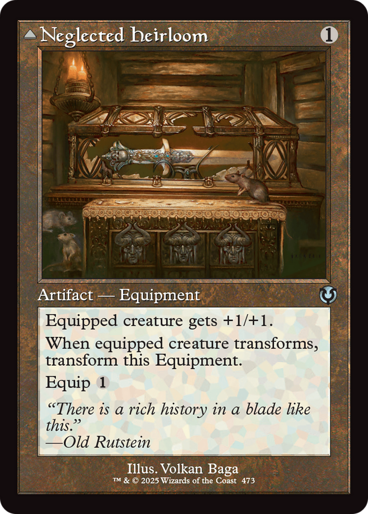 Neglected Heirloom (Retro Frame) (-473) - Innistrad Remastered Foil