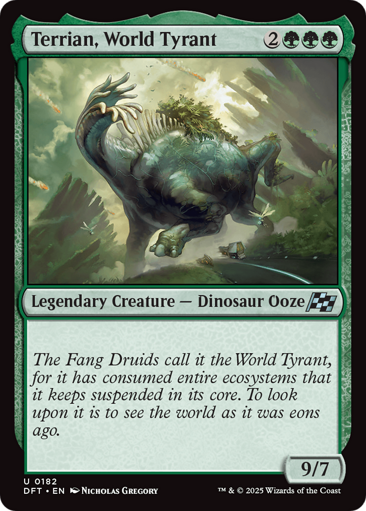 Terrian, World Tyrant (-182) - Aetherdrift Foil