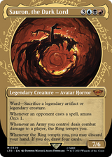 Sauron, the Dark Lord (Showcase Ring Frame) [The Lord of the Rings: Tales of Middle-Earth]