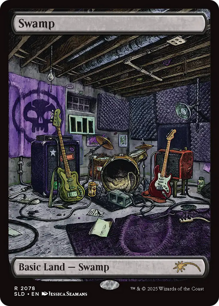 Swamp (2078) (SLD-2078) - Secret Lair Drop Series