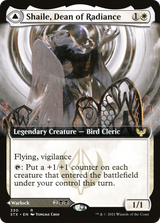 Shaile, Dean of Radiance // Embrose, Dean of Shadow (Extended Art) [Strixhaven: School of Mages]