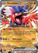 Koraidon ex 125 - Ultra Rare - Holofoil