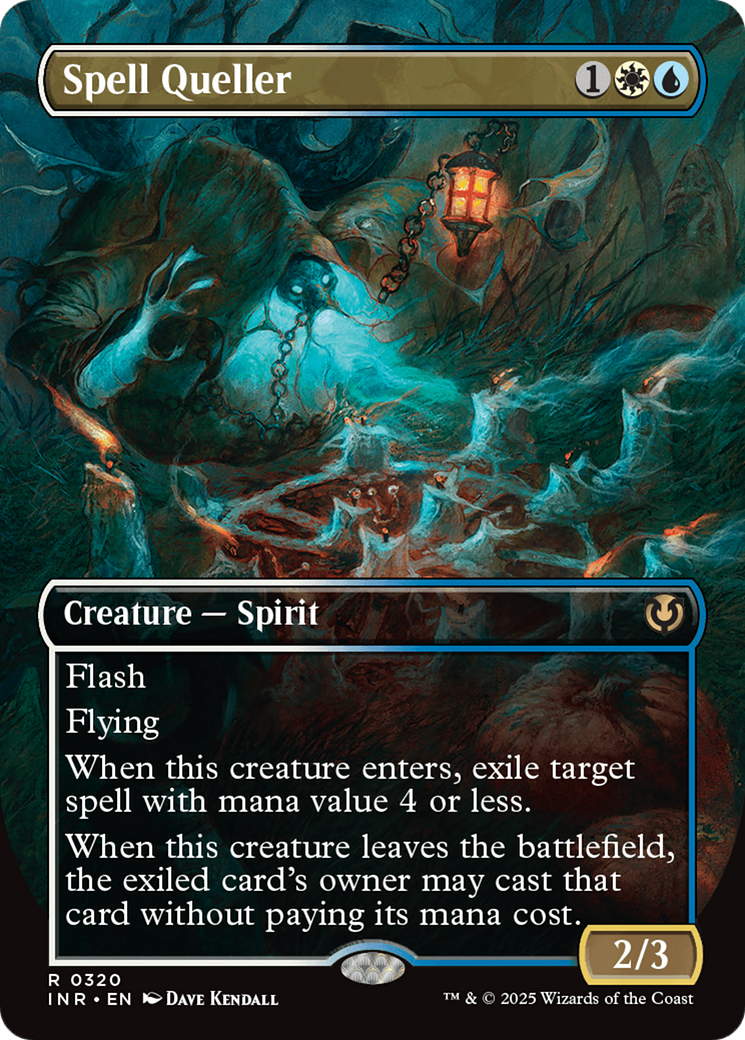 Spell Queller (Borderless) (-320) - Innistrad Remastered Foil