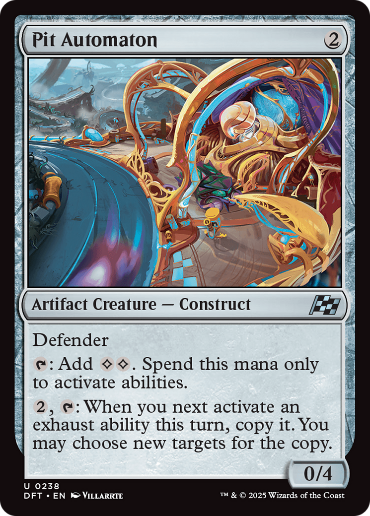 Pit Automaton (-238) - Aetherdrift Foil