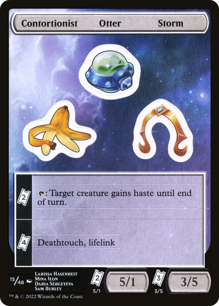 Contortionist Otter Storm [Unfinity Stickers]