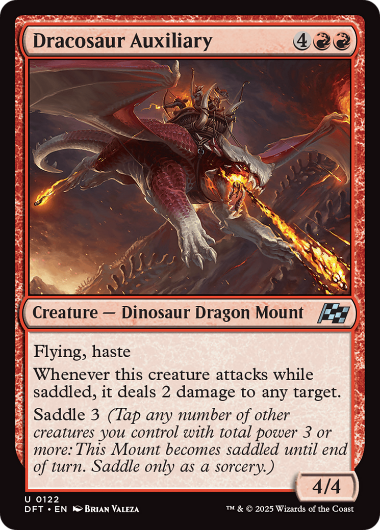 Dracosaur Auxiliary (-122) - Aetherdrift Foil