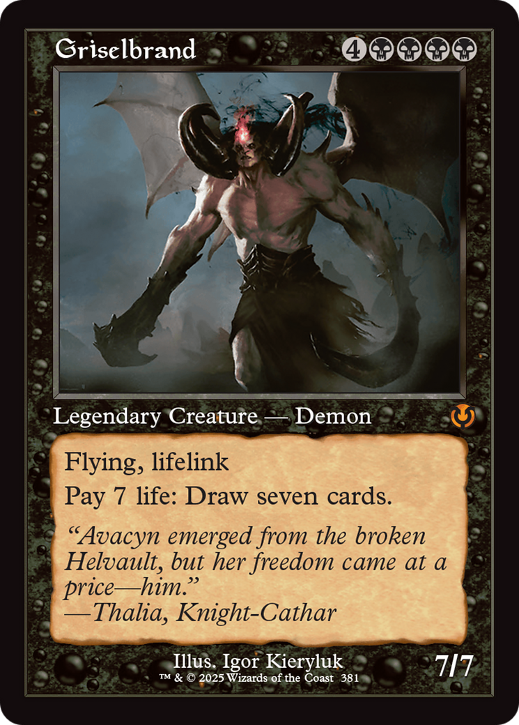 Griselbrand (Retro Frame) (-381) - Innistrad Remastered Foil