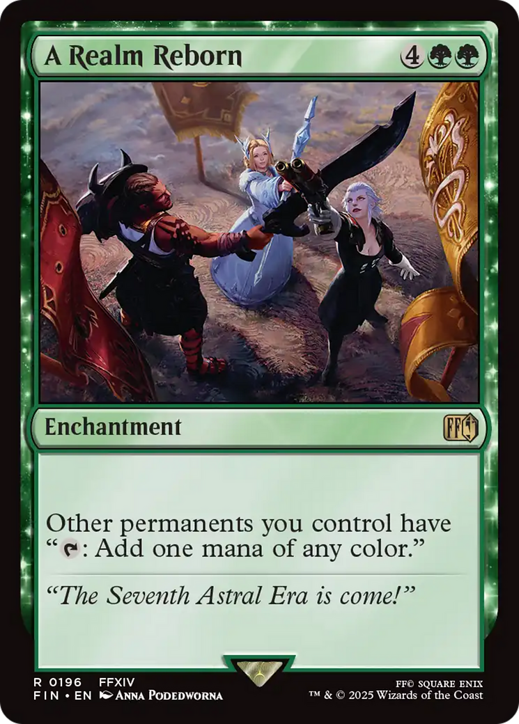 A Realm Reborn (FIN-196) - FINAL FANTASY Foil