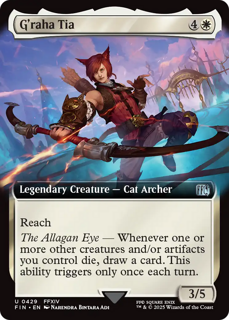 G'raha Tia (Extended Art) (FIN-429) - FINAL FANTASY Foil