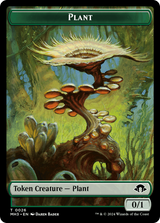 Eldrazi Spawn // Plant Double-Sided Token [Modern Horizons 3 Tokens]