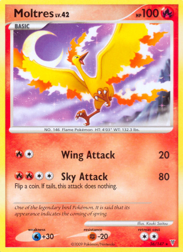 Moltres (36/147) [Platinum: Supreme Victors]