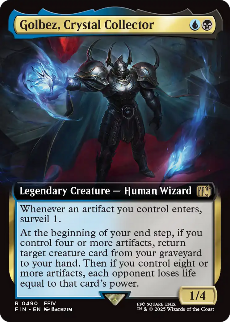 Golbez, Crystal Collector (Extended Art) (FIN-490) - FINAL FANTASY