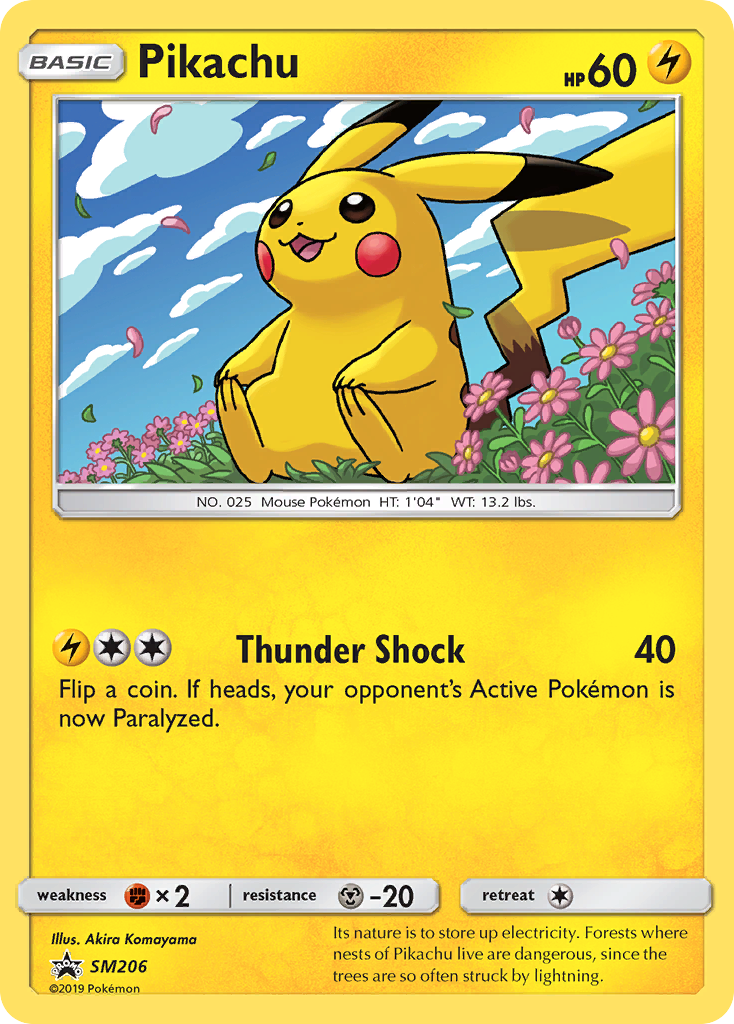 Pikachu (SM206) [Sun & Moon: Black Star Promos]