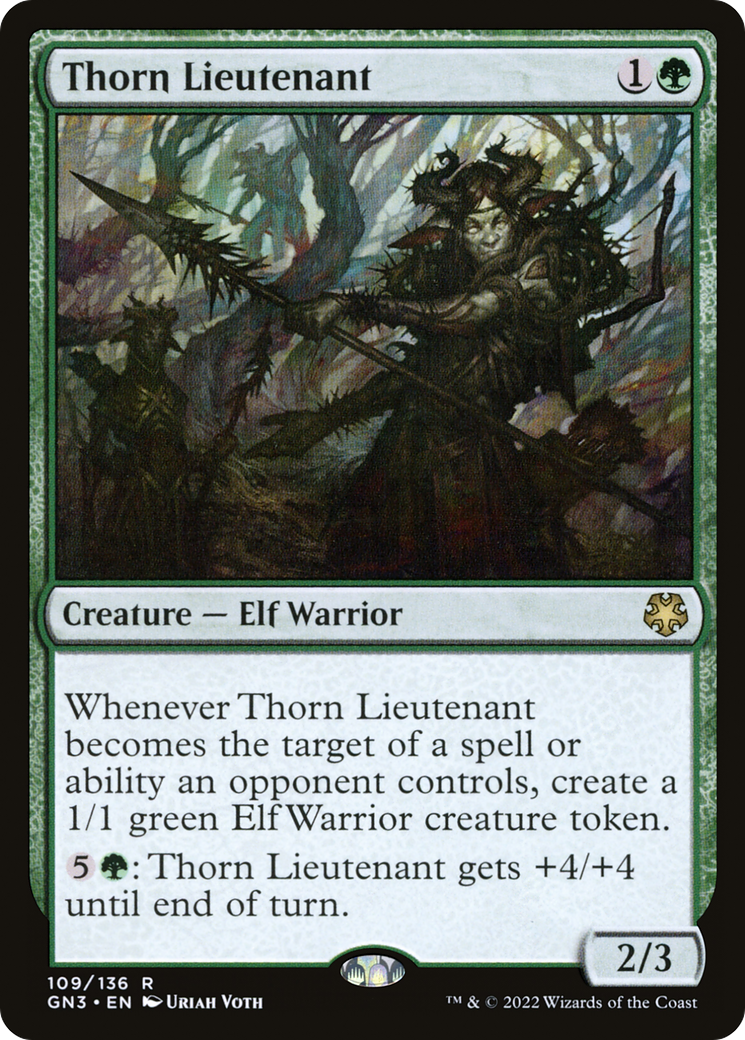 Thorn Lieutenant [Game Night: Free-for-All]