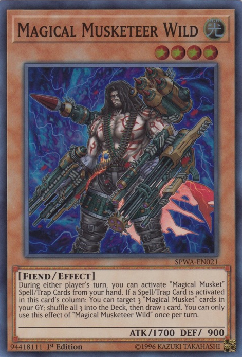 Magical Musketeer Wild [SPWA-EN021] Super Rare