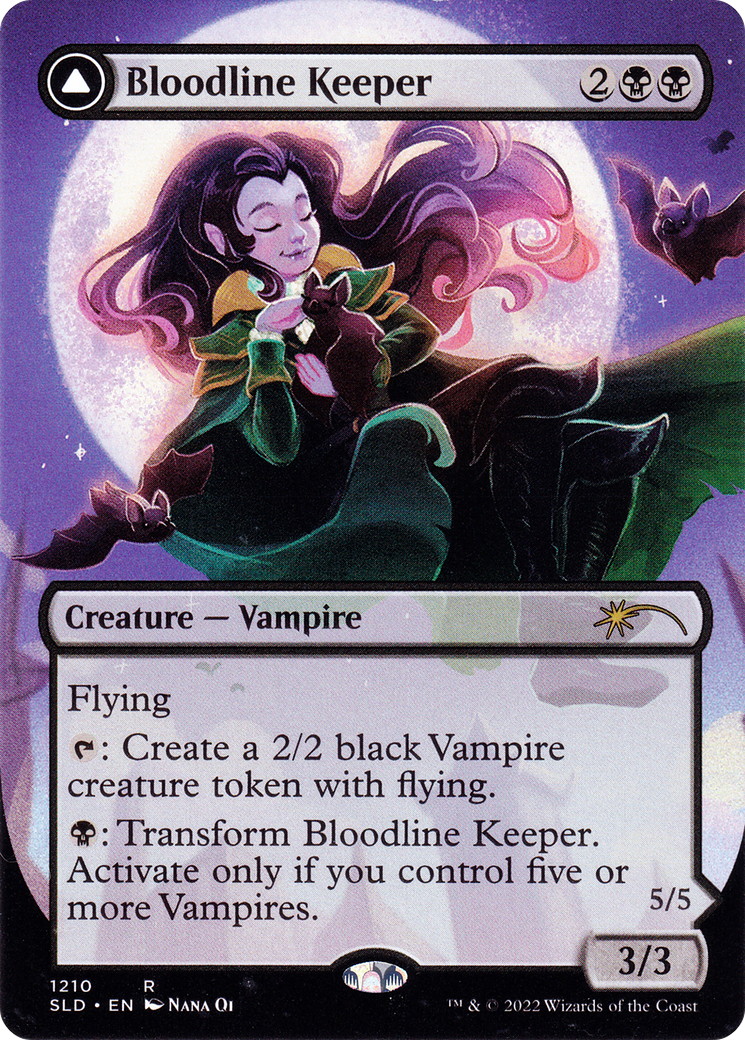 Bloodline Keeper // Lord of Lineage (Display Commander) (Borderless) [Secret Lair: From Cute to Brute]