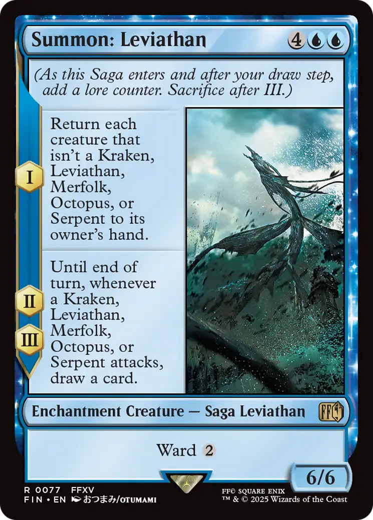 Summon: Leviathan (FIN-077) - FINAL FANTASY